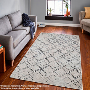 Alfombra de Poliester estampada 80 x 150cm