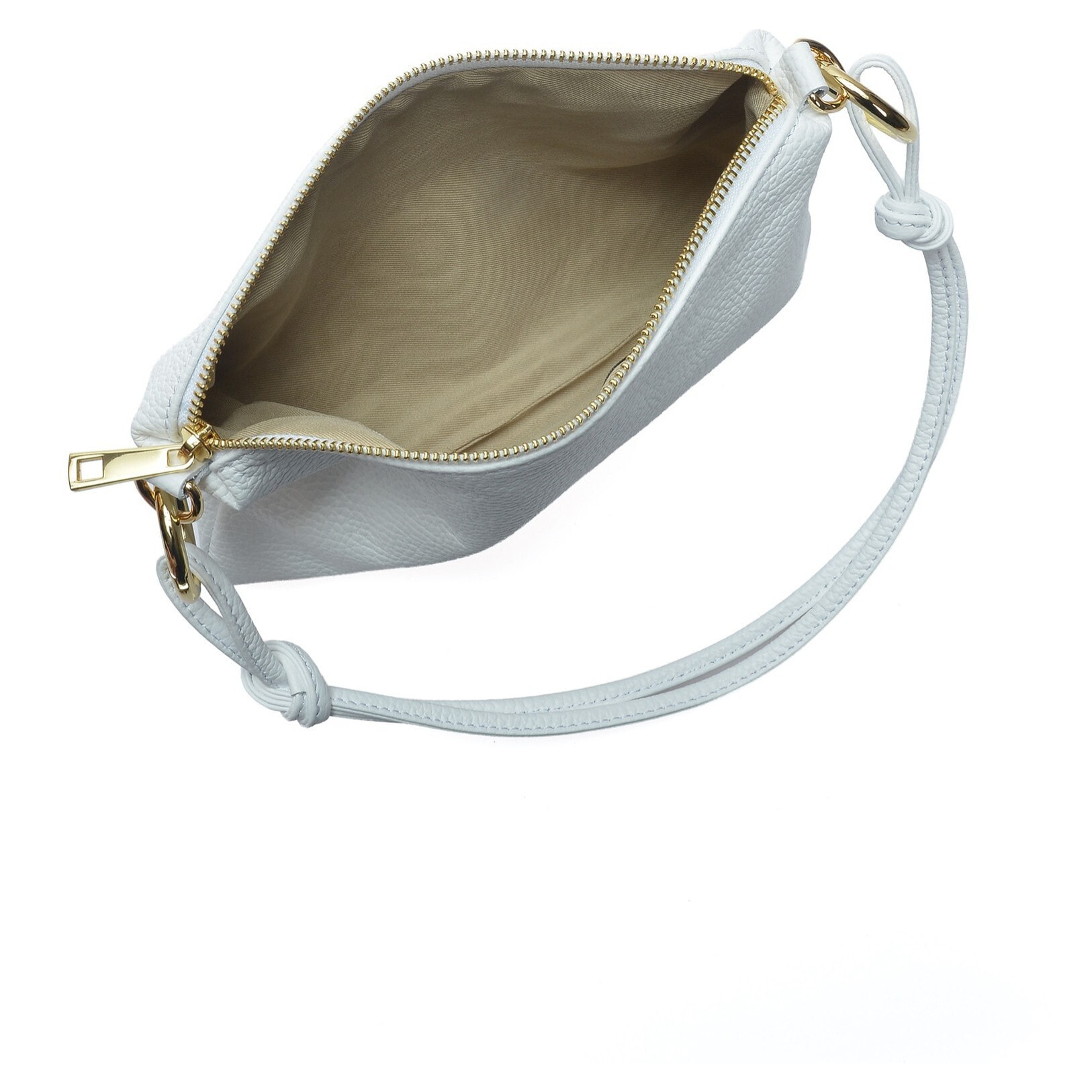 Borsa a tracolla Anna Luchini Bianco