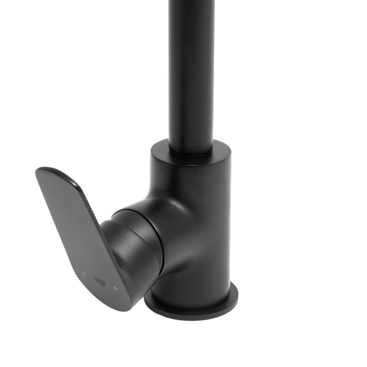 Mélangeur évier Swiss Aqua Technologies Mood avec bras pivotant noir mat SATBSMOOD280LC