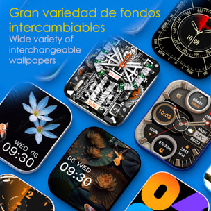 Smartwatch Z87 Ultra con triplo bracciale. Funzioni outdoor, chiamate BT, notifiche push. Decine di modalità sportive.