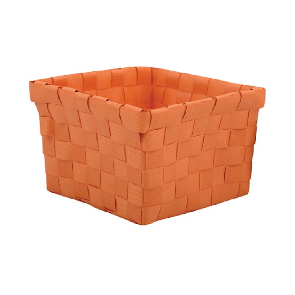 Panier de rangement 10x10x7,5cm Orange MSV