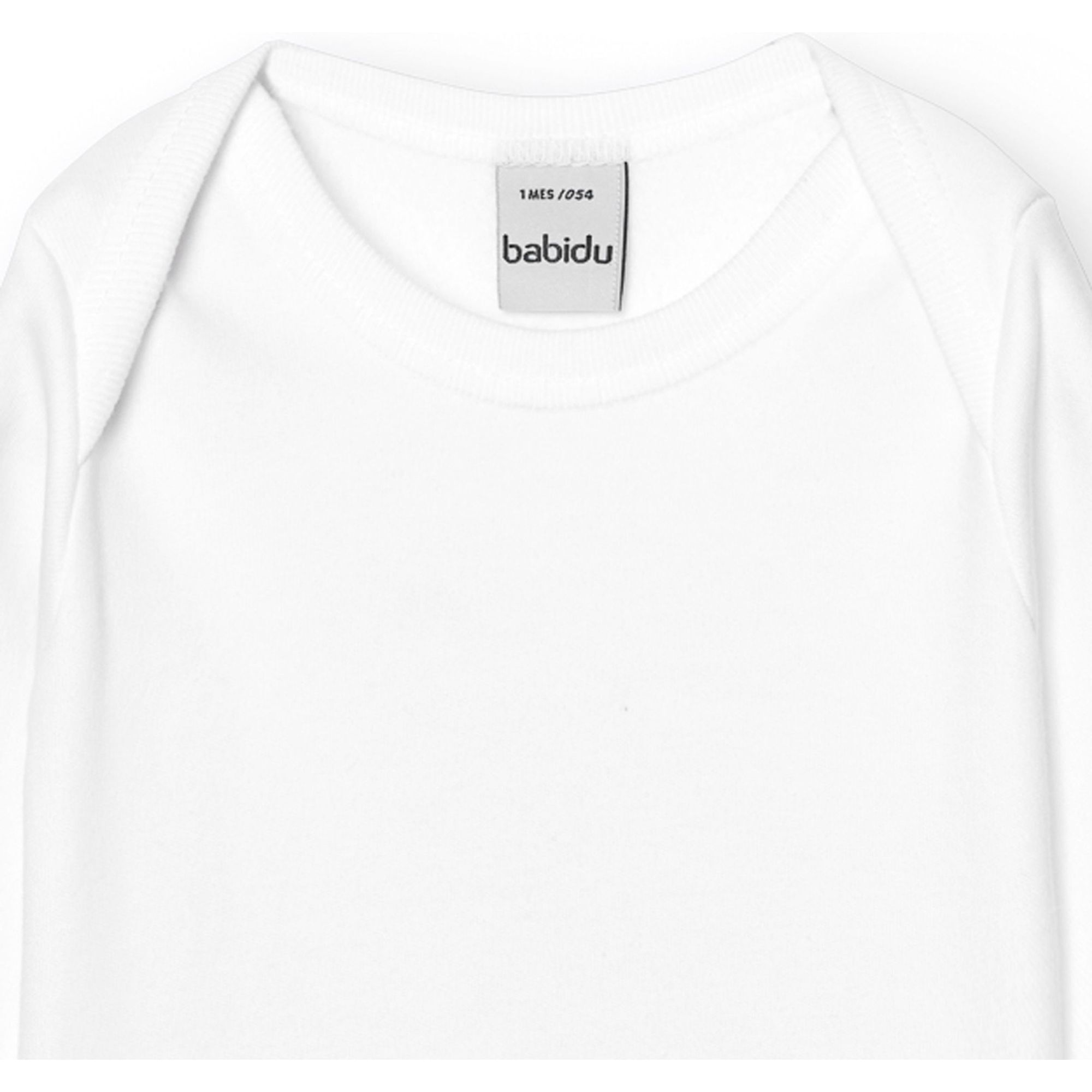 Body bebé manga larga cuello americano