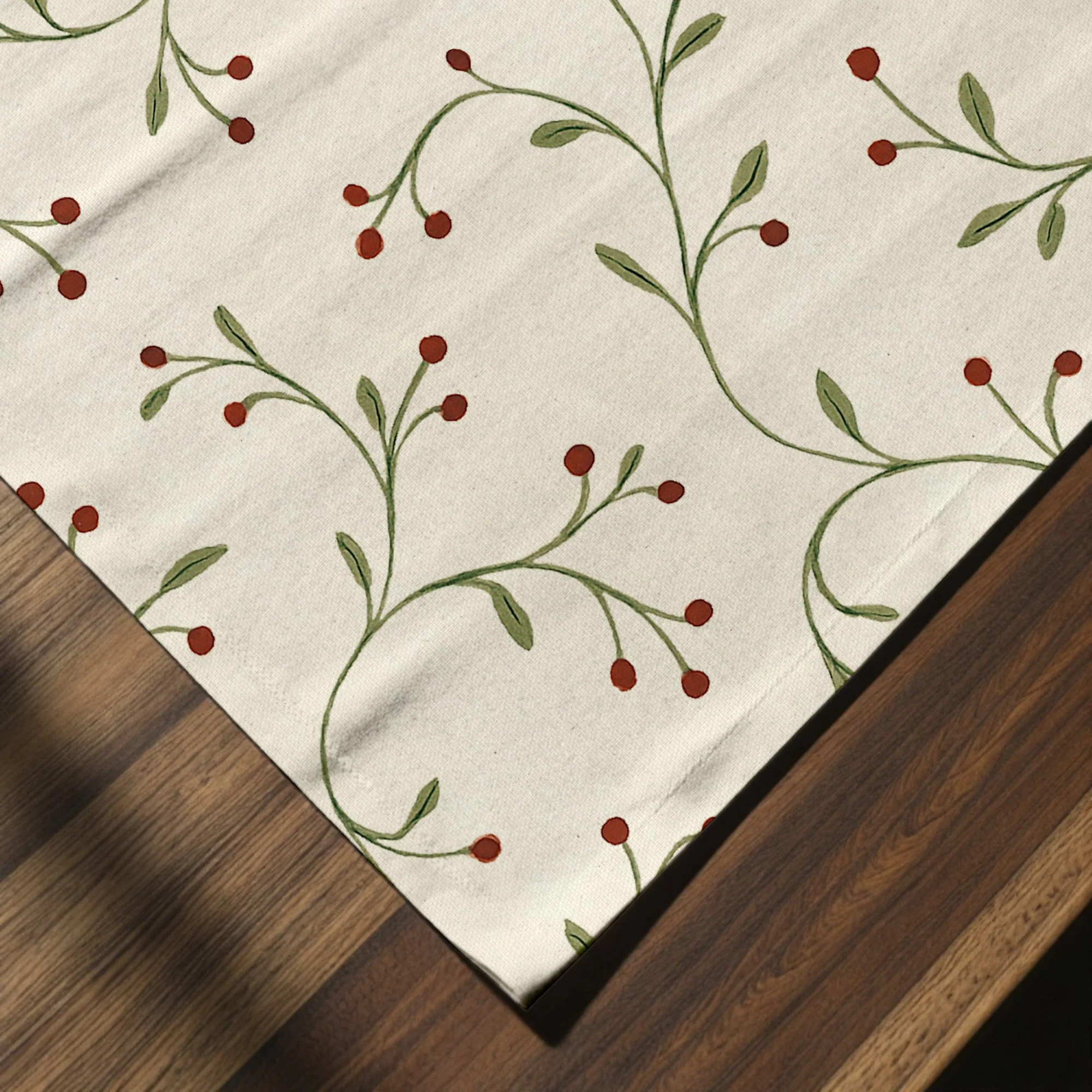 Lot de 2 sets de table anti-taches Christmas Wish 2 Continu