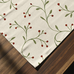 Lot de 2 sets de table anti-taches Christmas Wish 2 Continu