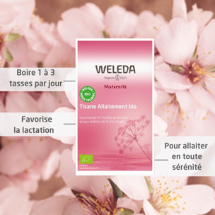 WELEDA - TRIO Tisane Allaitement Fruits rouges X2 + Tisane Allaitement Verveine X1 - Vegan* - Certifié Natrue**  - 3*20 sachets de 2 g
