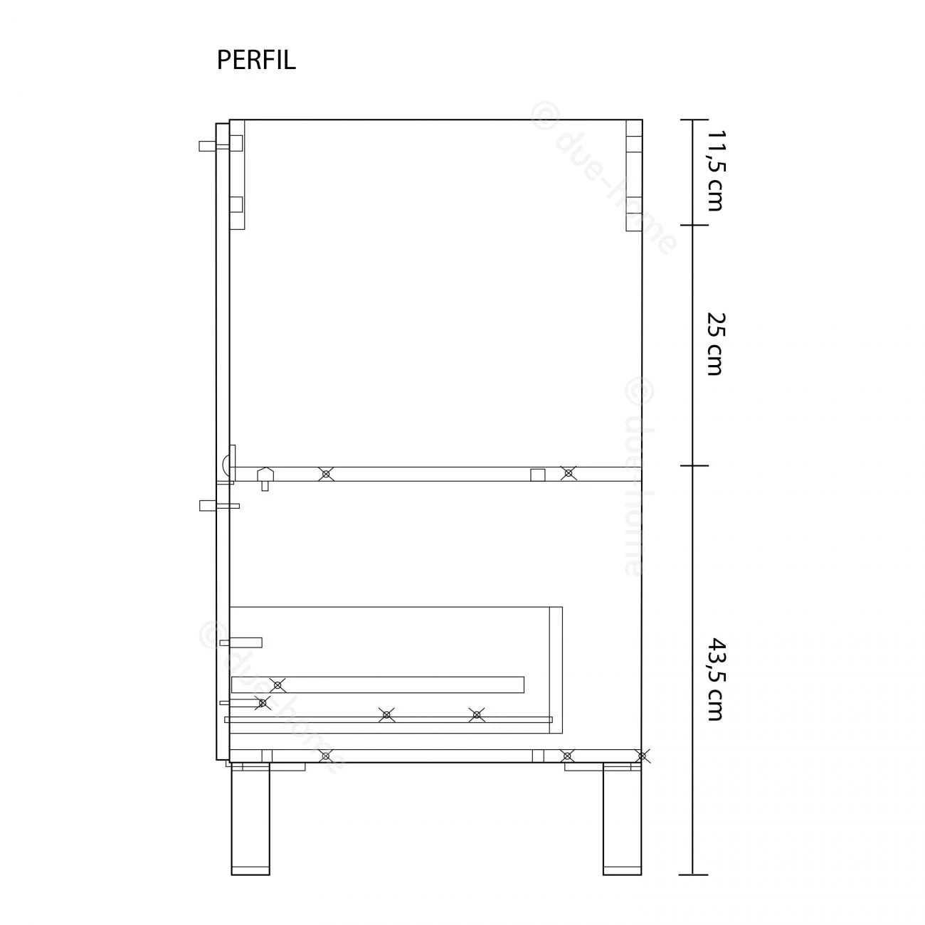 Mueble de baño Urban Ceniza