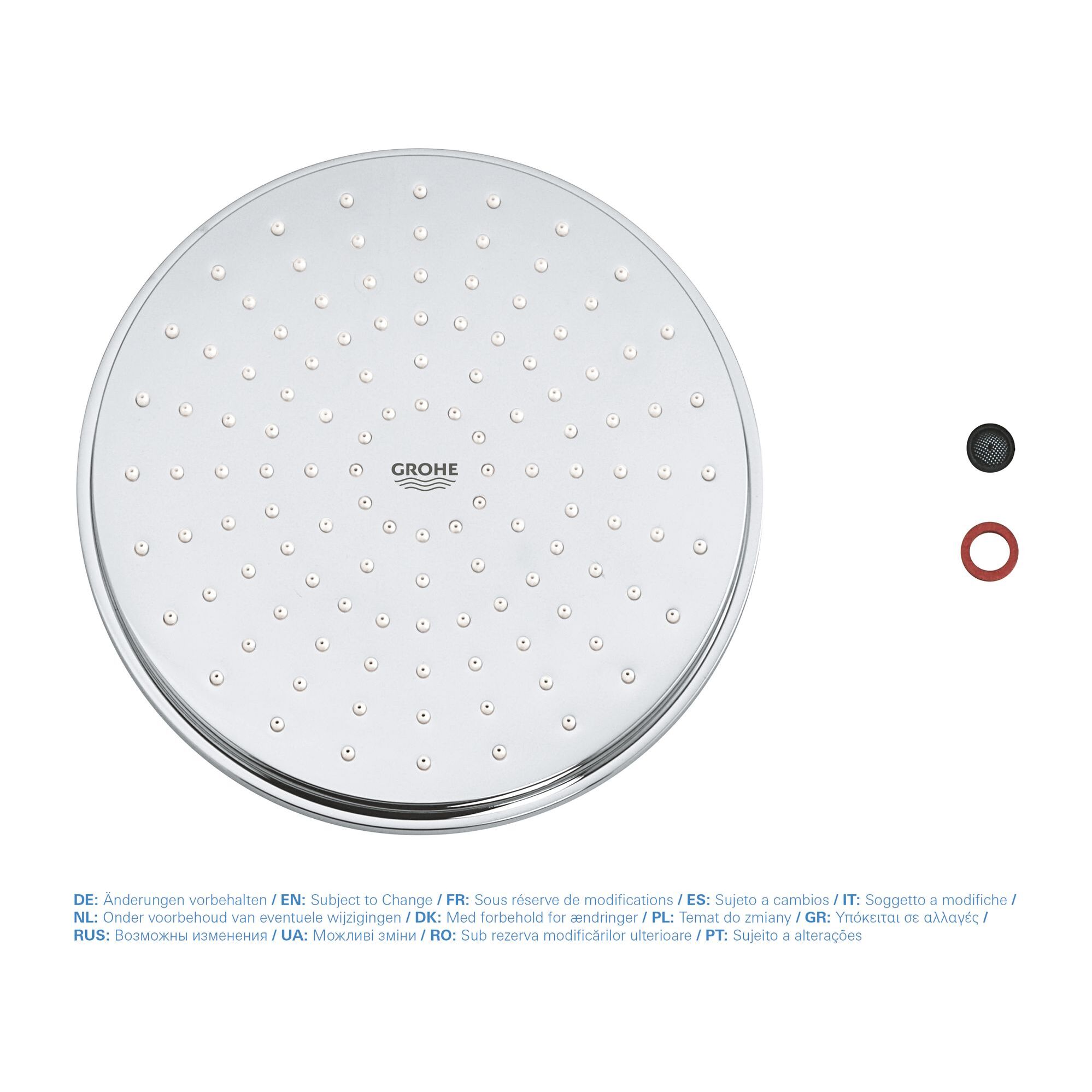 Douche de tête 1 jet Chromé Rainshower Cosmopolitan 210