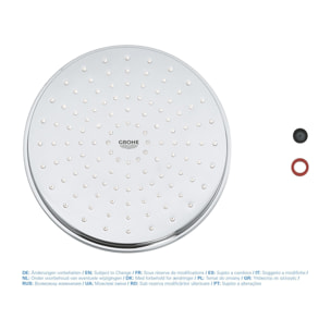 Douche de tête 1 jet Chromé Rainshower Cosmopolitan 210