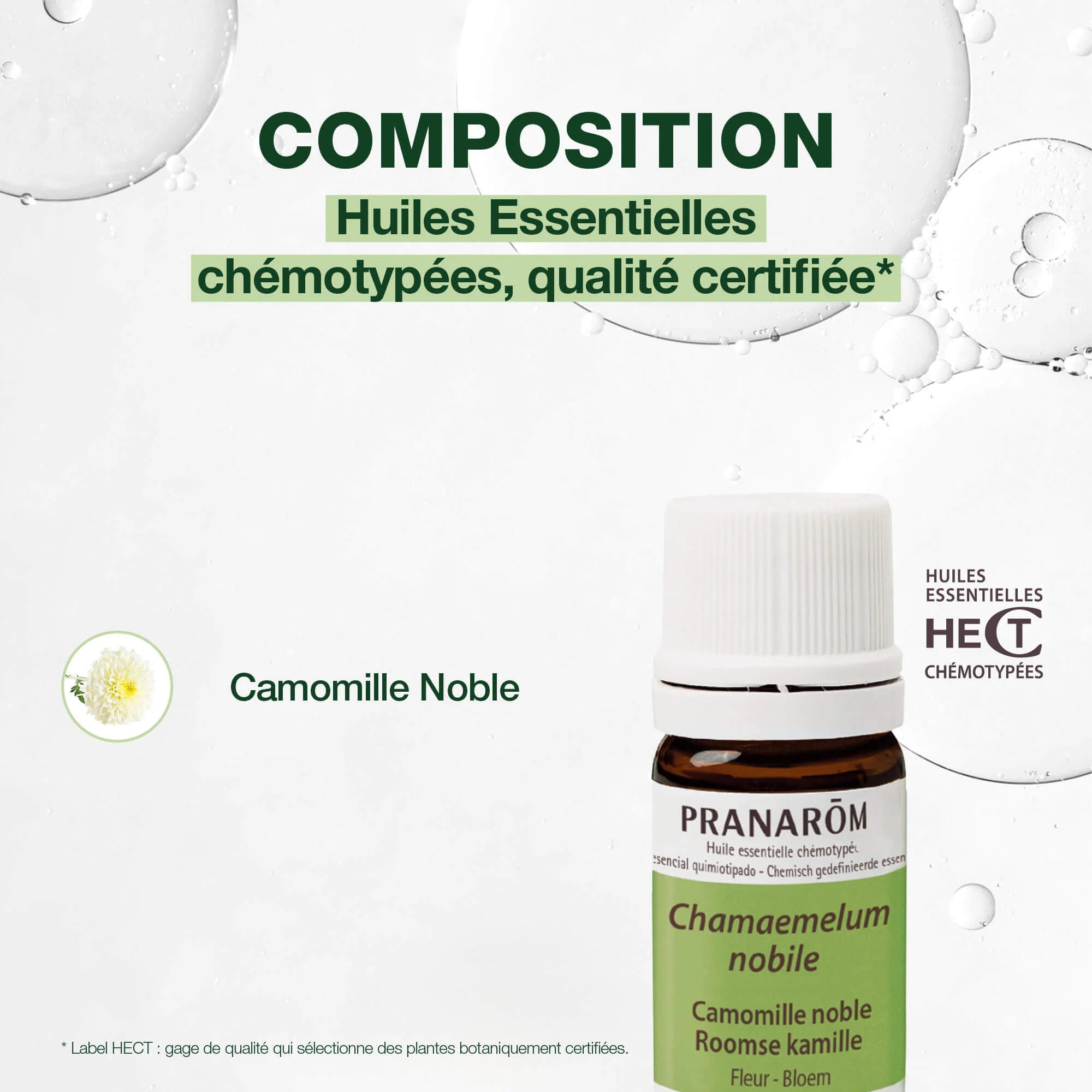Pranarom - Huile Essentielle de Camomille noble - 5 ml