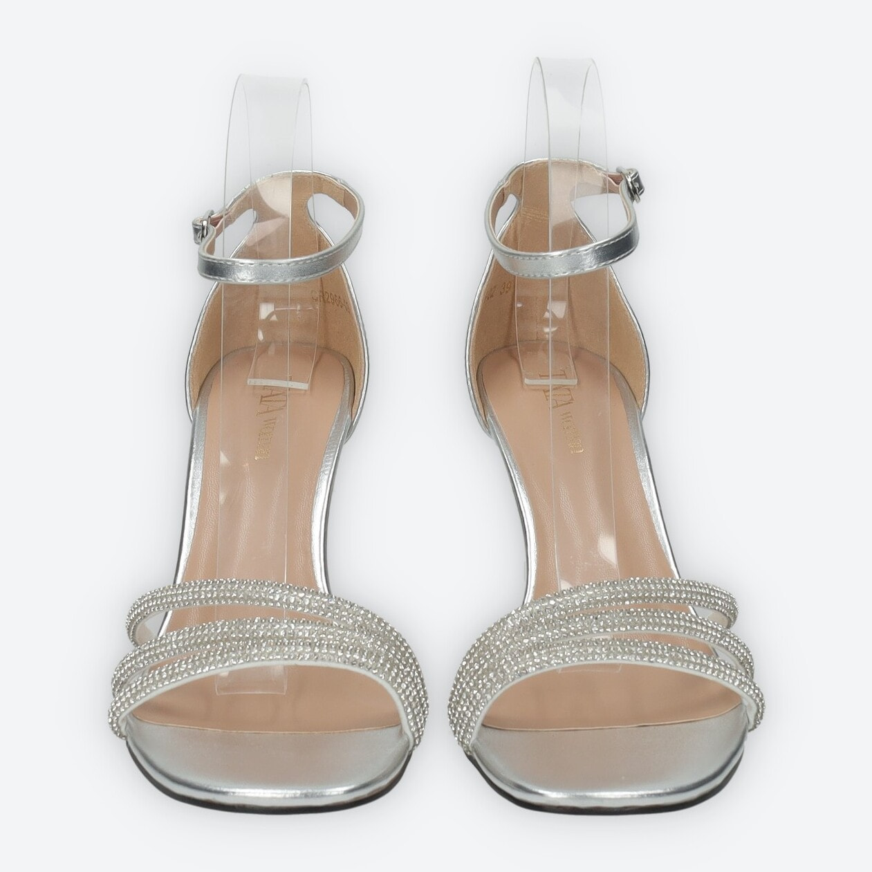 Sandali Donna Tata Italia Argentato