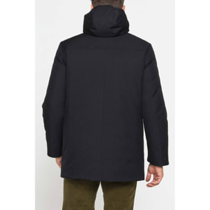 GIUBBINO LUNGO IMBOTTITO CON CAPPUCCIO