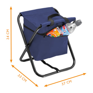 Sgabello Con Borsa Termica Pieghevole Modello Pachino