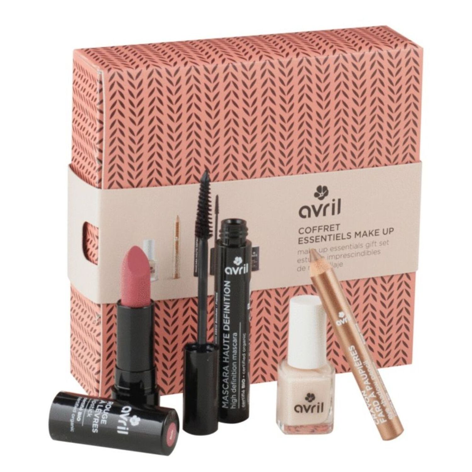 Essentiels Make Up - Coffret Mascara Haute Définition Noir 7.5ml + 2 Produits