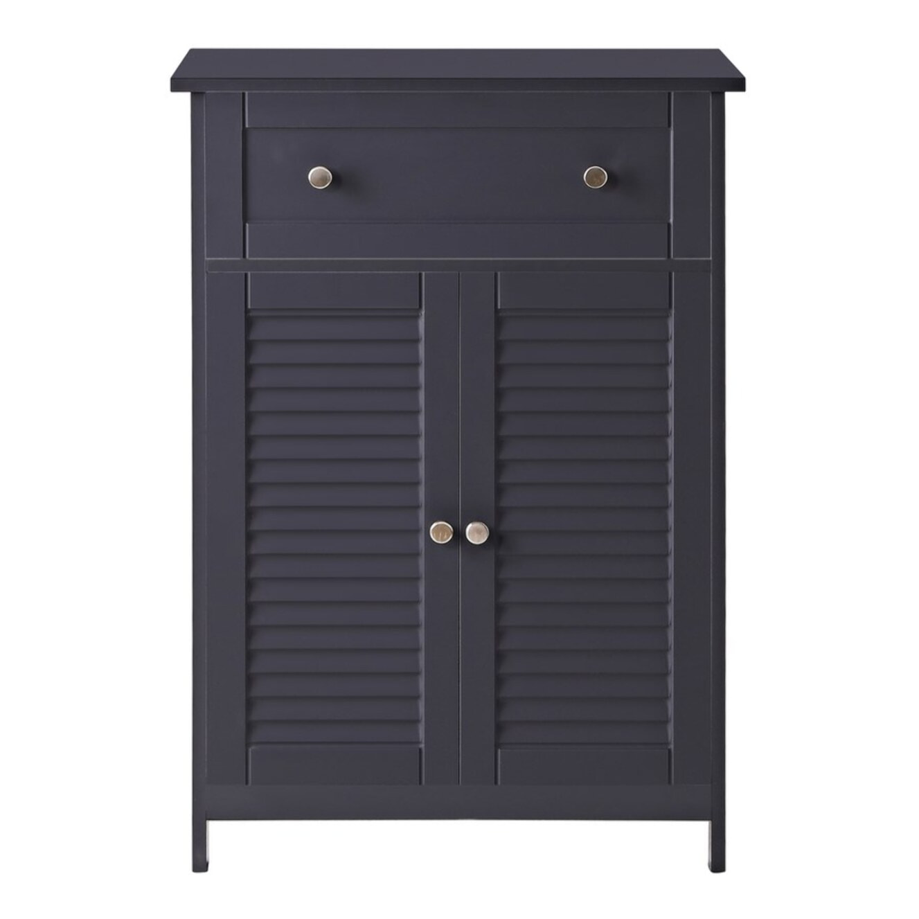 Mobile bagno 60x35x87 cm grigio - Jessica