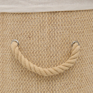 Panier à linge Stemy 48L beige