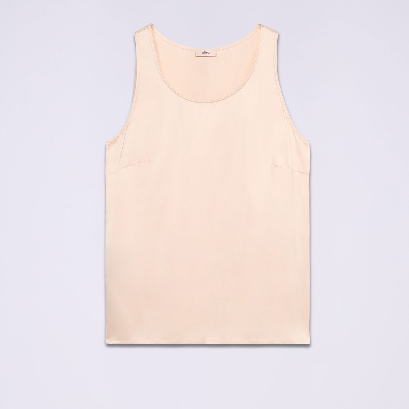 Oltre - Top in raso di viscosa - Rosa