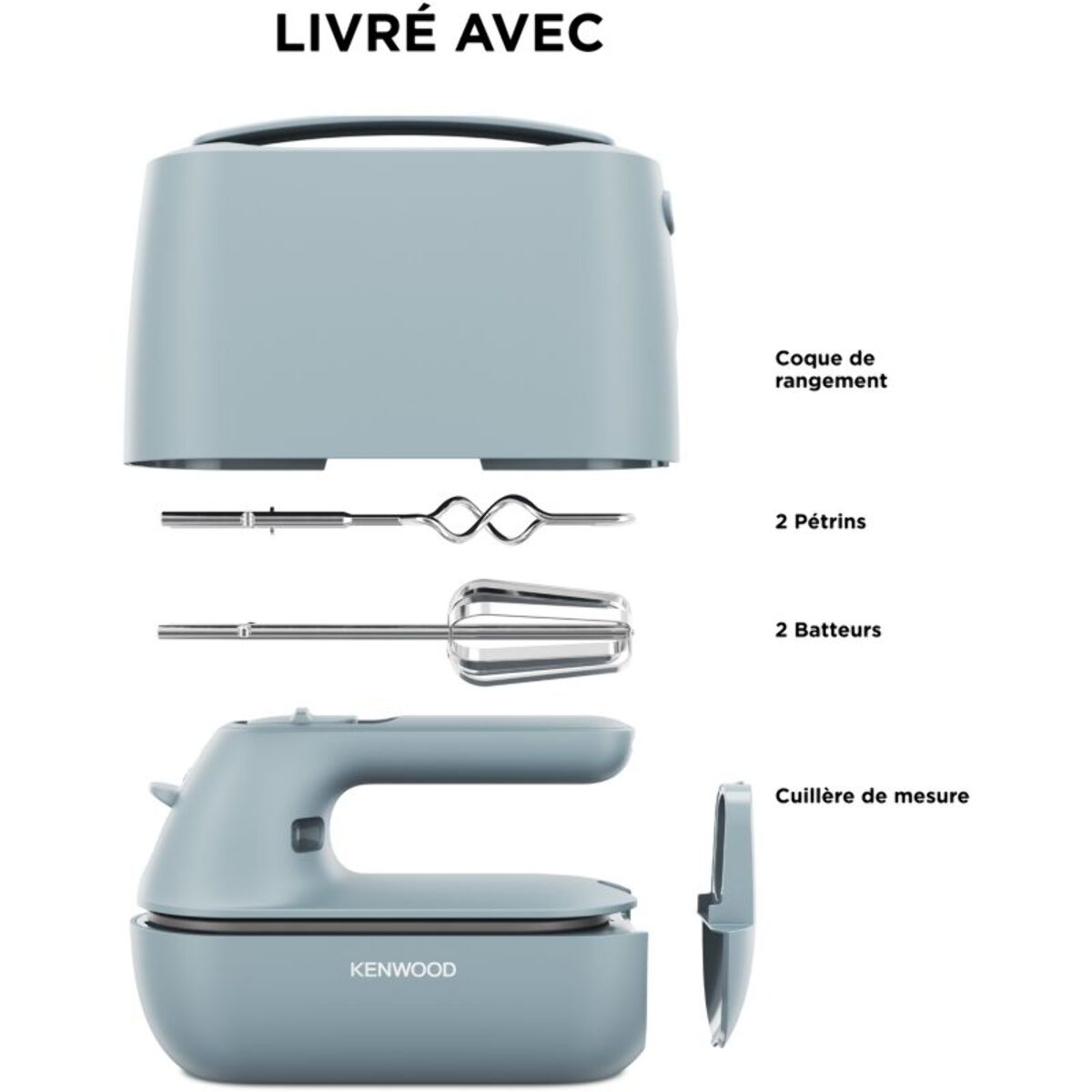 Batteur KENWOOD Go HMP40.000GY