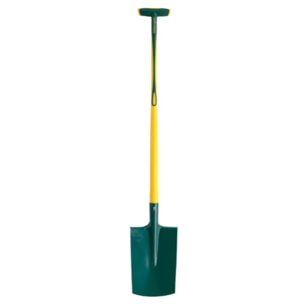 Bêche à rebord - Manche bois pomme certifié PEFC 100% (100cm) - LEBORGNE - 305281