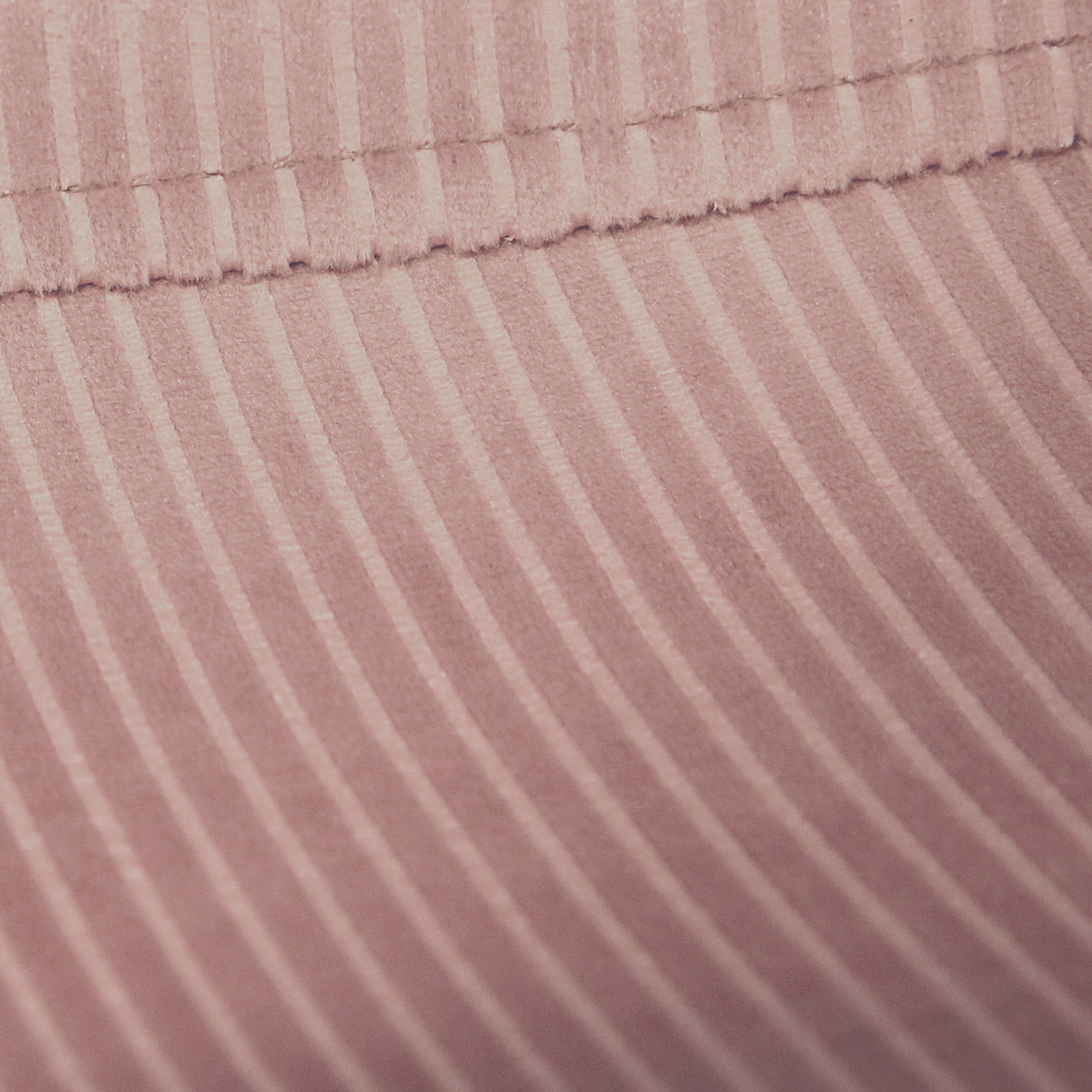 Chaise Velours Cotele Giulia Rose - Lot De 2