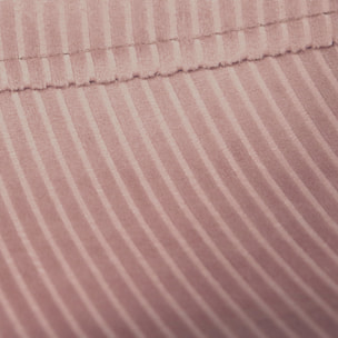 Chaise Velours Cotele Giulia Rose - Lot De 2