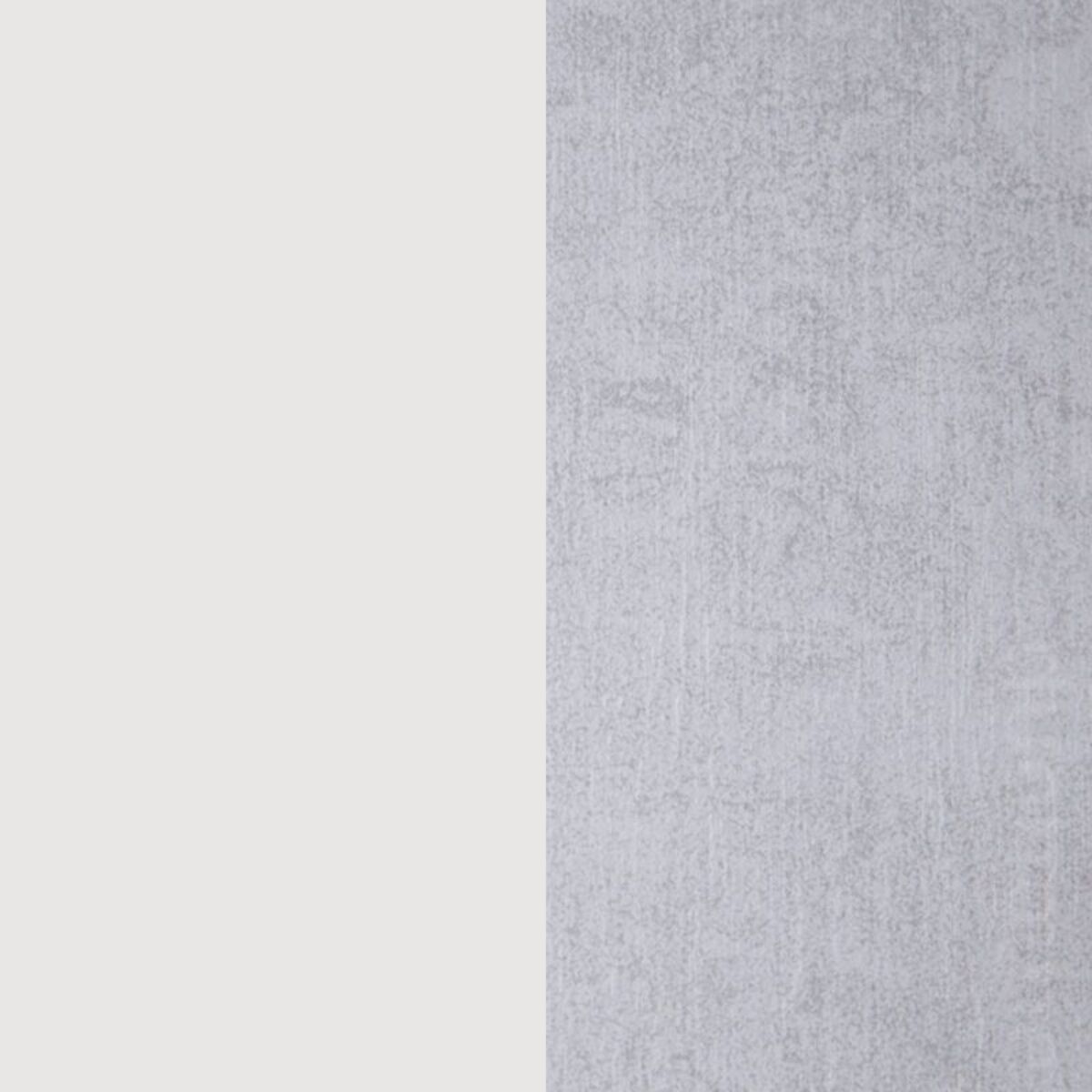 Mesa consola extensible Verti Blanco Artik (Blanco Mate) - Gris Cemento
