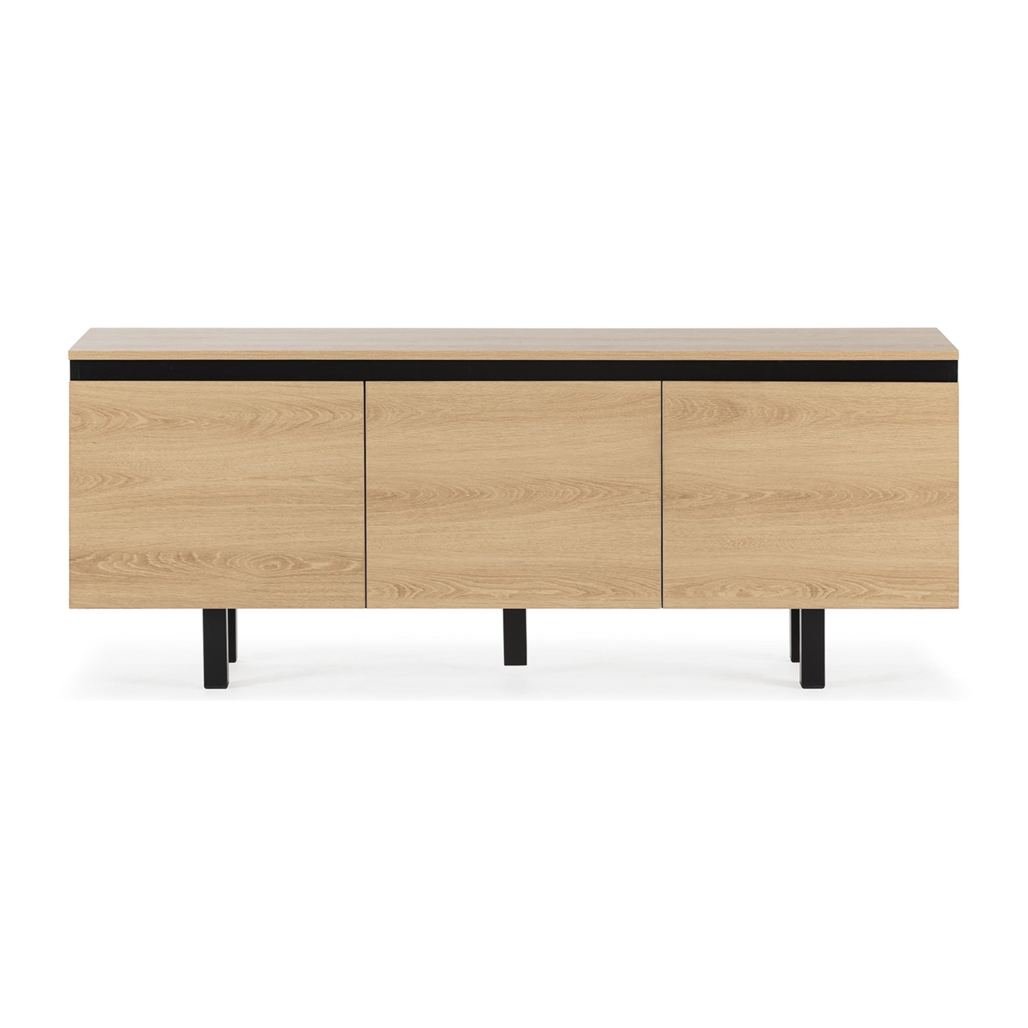 Mueble TV Molina 3 puertas color roble