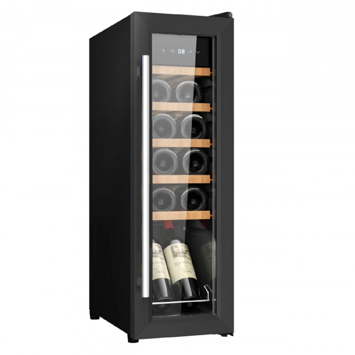 Cecotec Cantinetta Bolero GrandSommelier 1550 Black Compressor