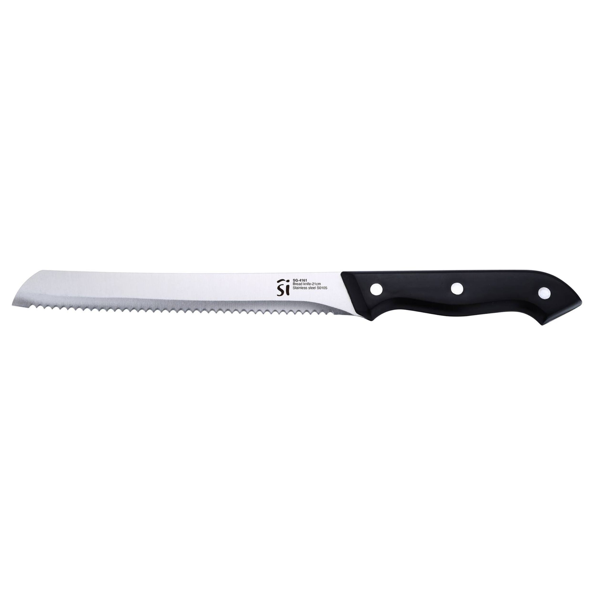 Juego de 7pzs cuchillos de cocina en acero inoxidable + tacoma marrón san ignacio