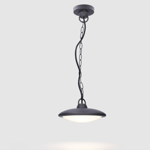 FORLIGHT Colgante Ip44 Pergola Led 7,5W 3000K Marrón 533Lm