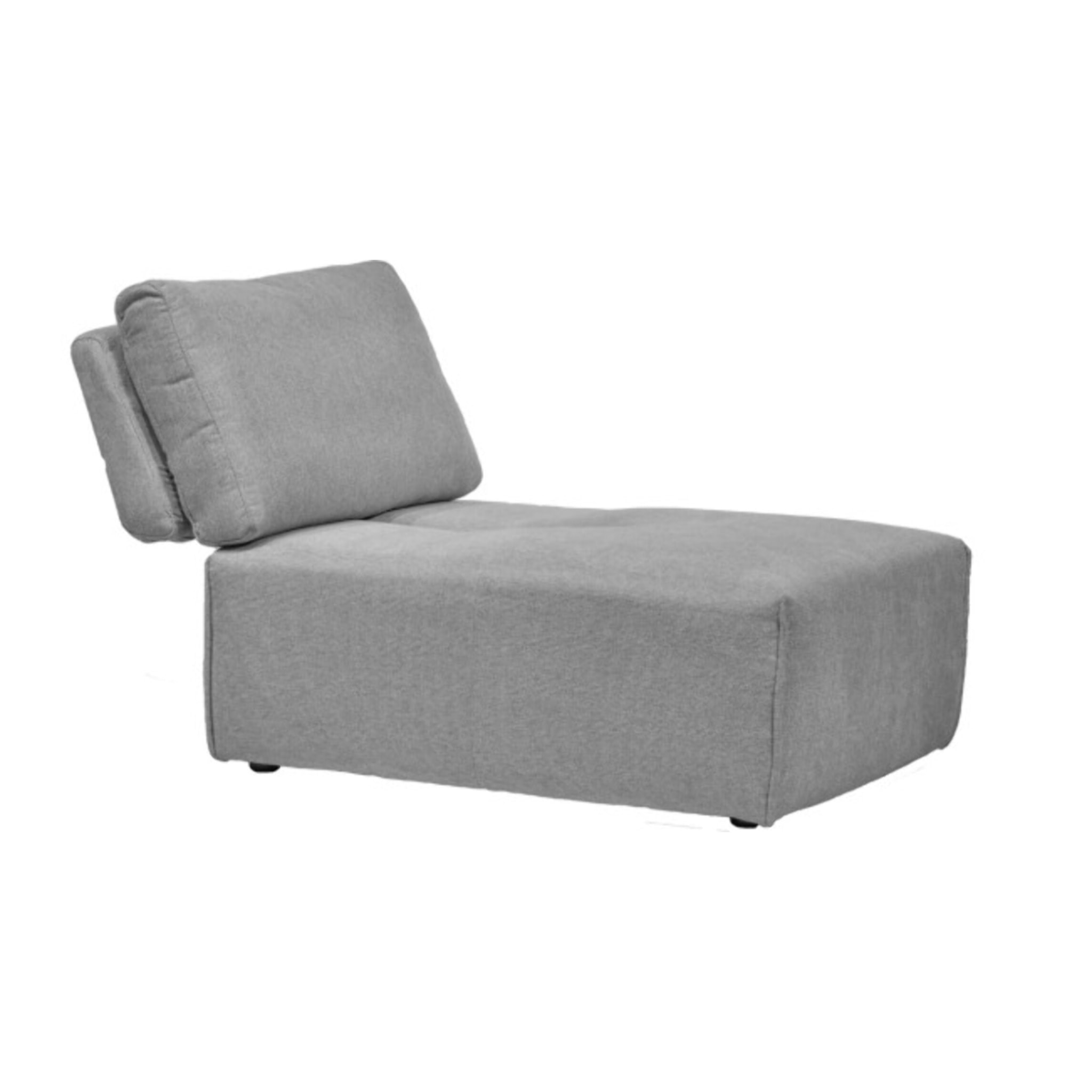 Chauffeuse en tissu pour canapé modulable - 3 coloris - FINN
