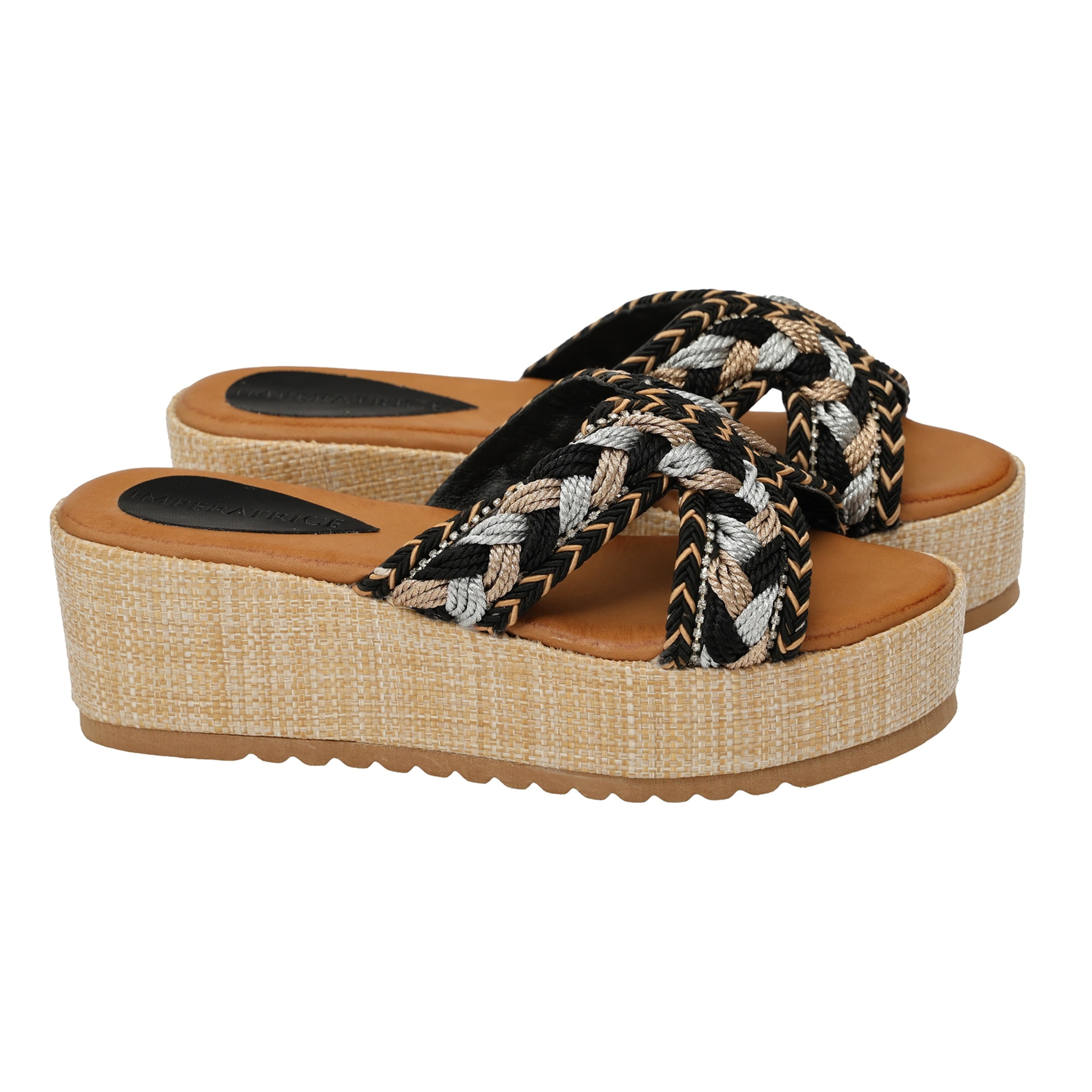 Ciabatta - tacco 6,5 cm - plateaux 4,0 cm