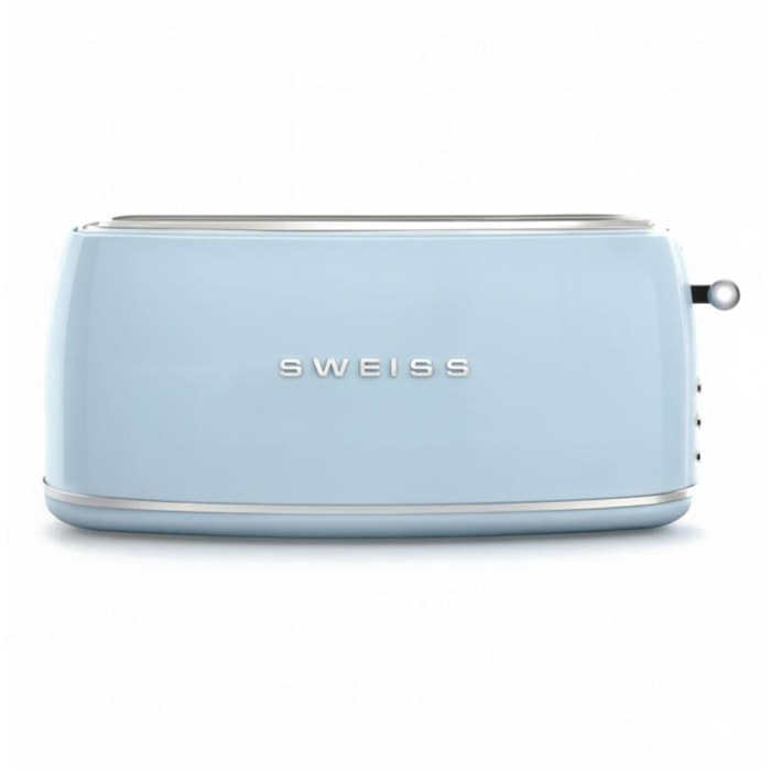 Grille-pain SWEISS baguette vintage bleu GRV6