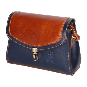 Borsa a tracolla Faye da donna In Vera pelle Made in Italy 18x13x5 cm