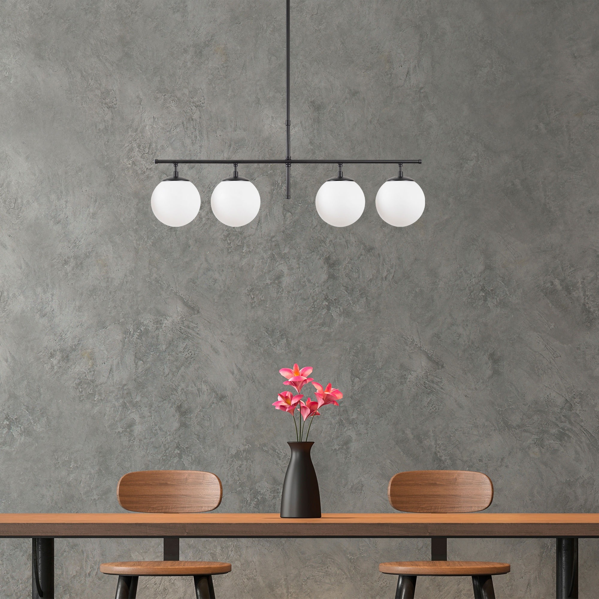 Lámpara de techo - Negro, 81x15x36