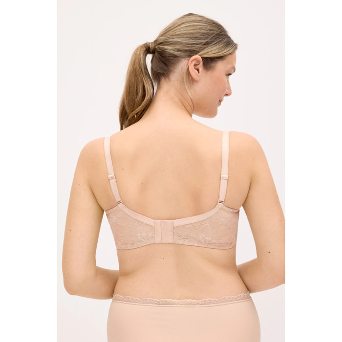 Reggiseno con ferretto con imbottitura Beige