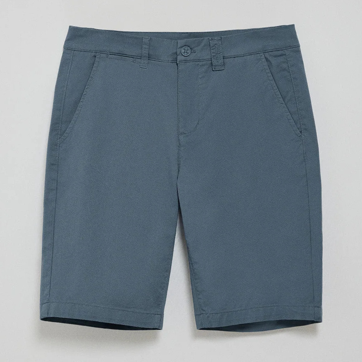 Bermuda relax azul denim con detalles Polo Club