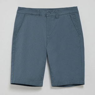 Bermuda relax azul denim con detalles Polo Club