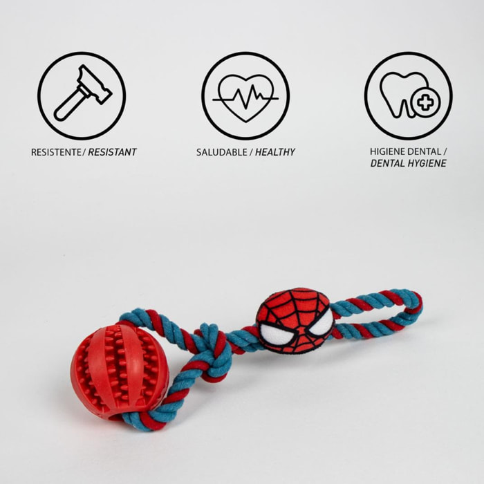 Juguete dispensador de snacks con cuerda diseño spiderman