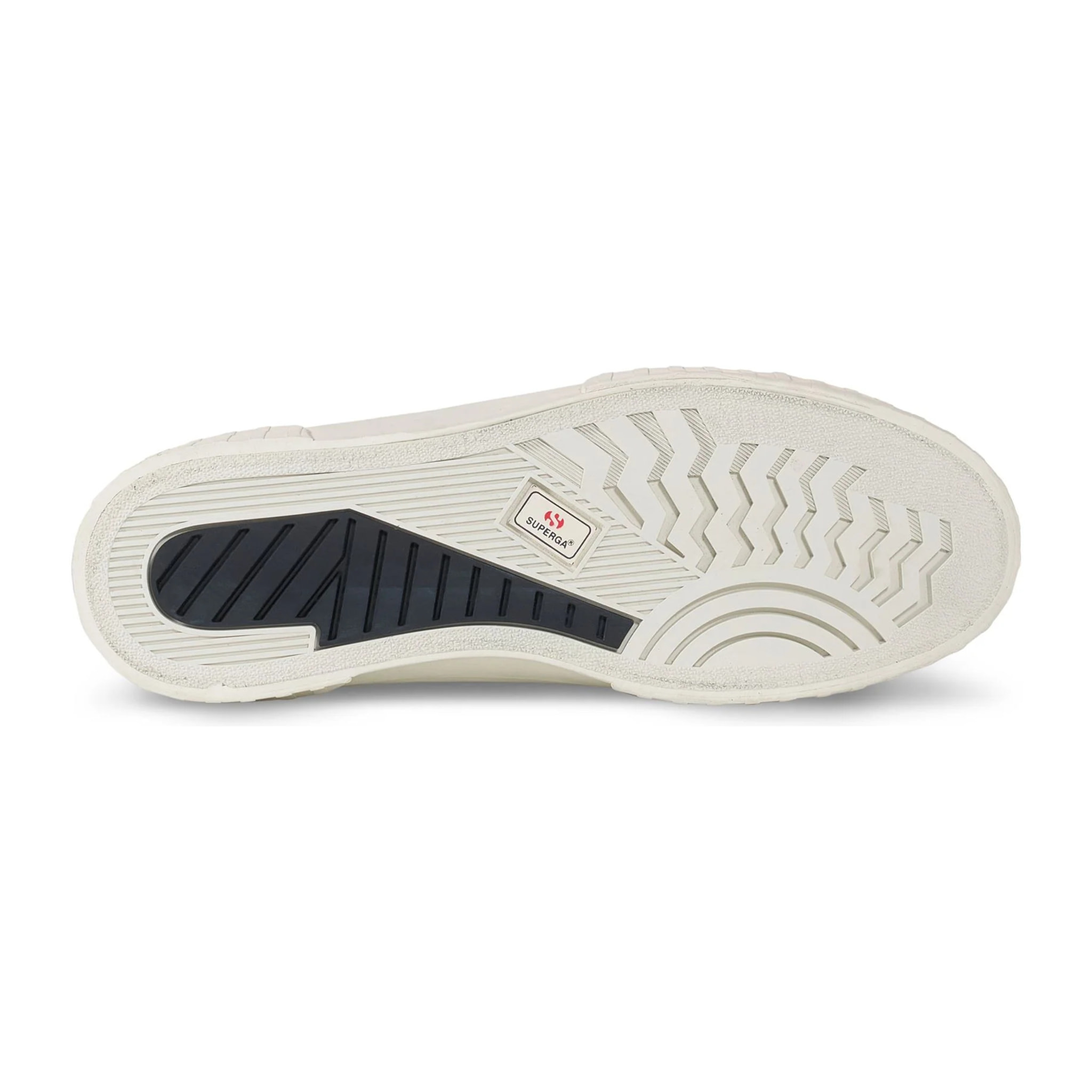 Sneakers Superga Uomo/Donna Nero 2630 STRIPE SUEDE CONTRAST STITCHING
