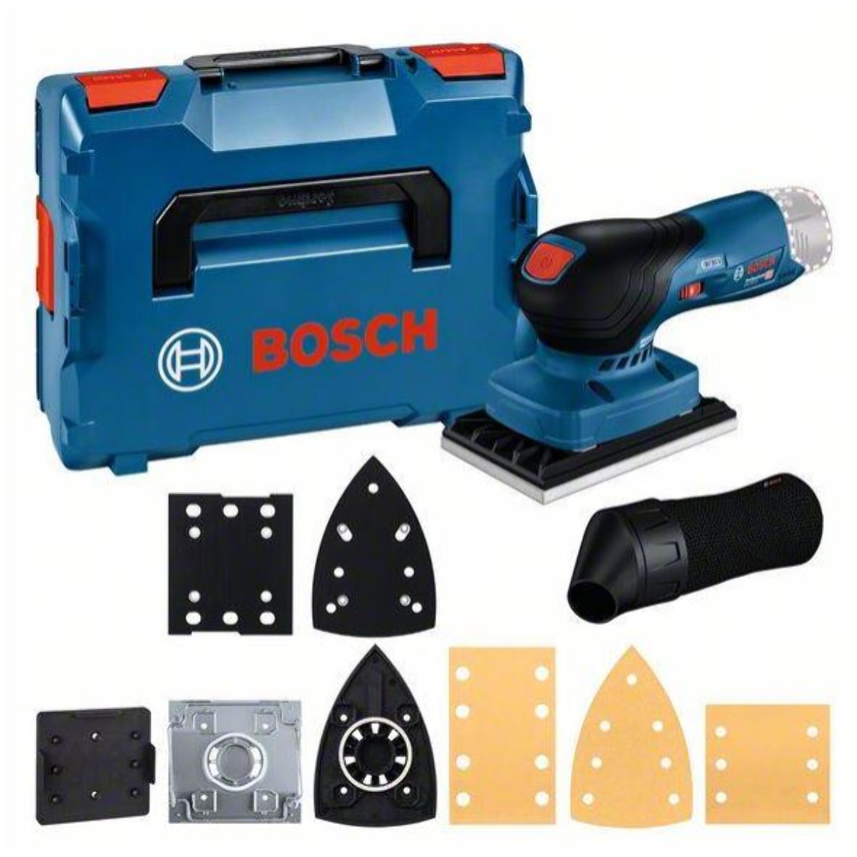 Ponceuse excentrique sans fil GSS 12V-13 BOSCH PRO 80x130 mm - sans batterie ni chargeur - Coffret L-BOXX - 06019L0001