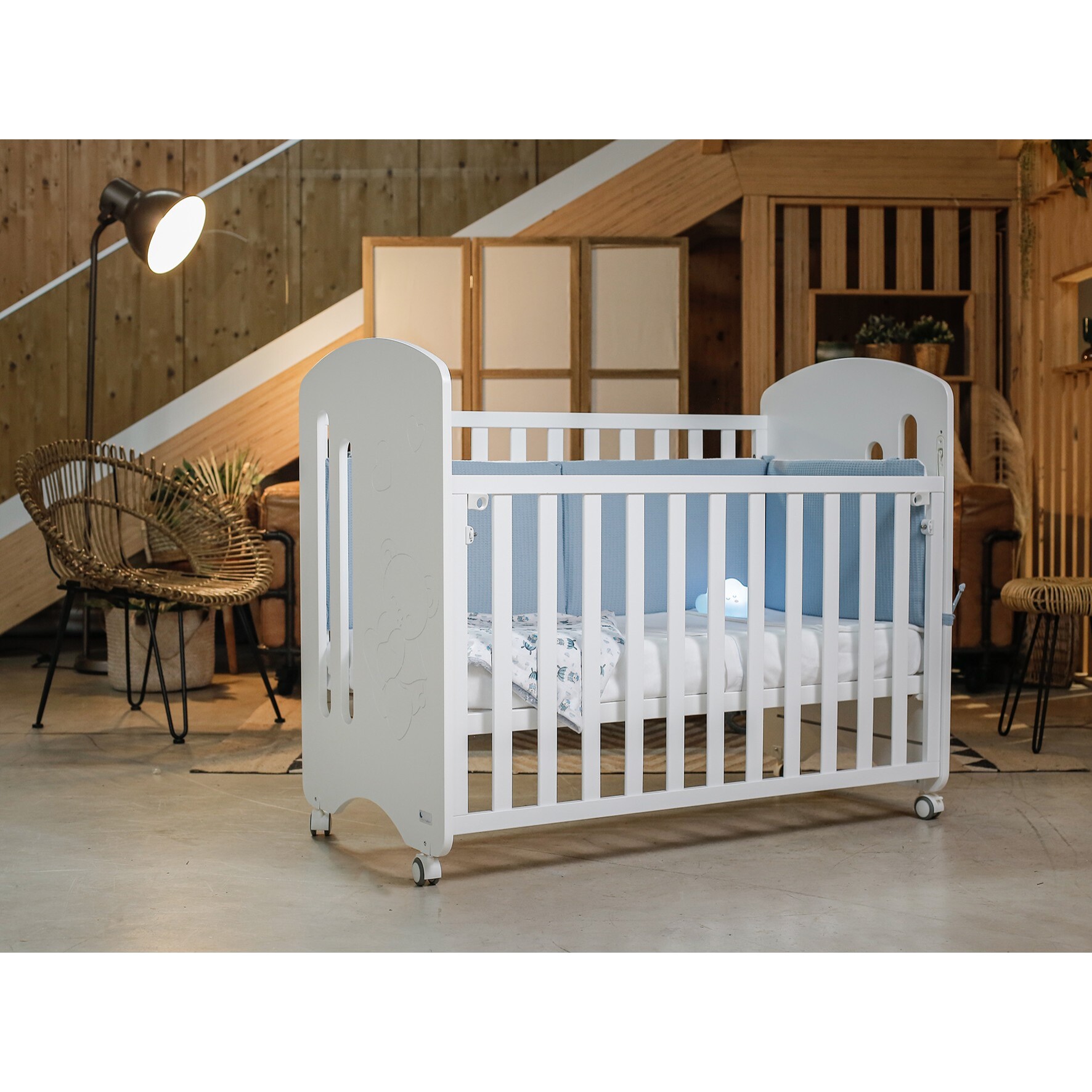 Cuna Lovely Premium Blanca