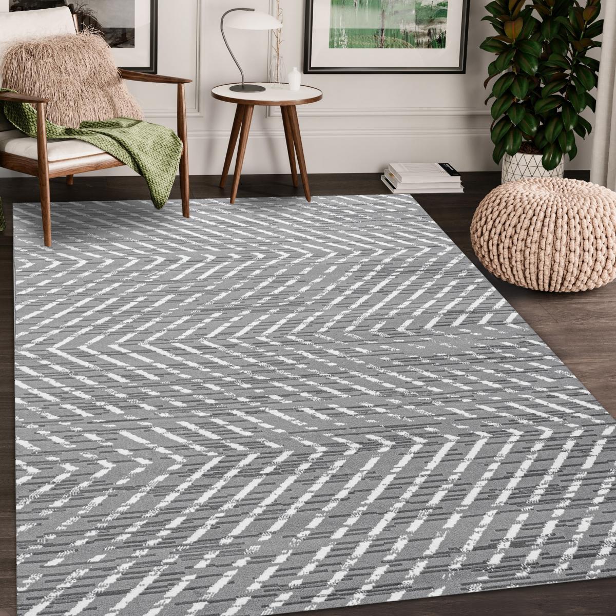 Tapis de couloir tissé motif simple BINTE