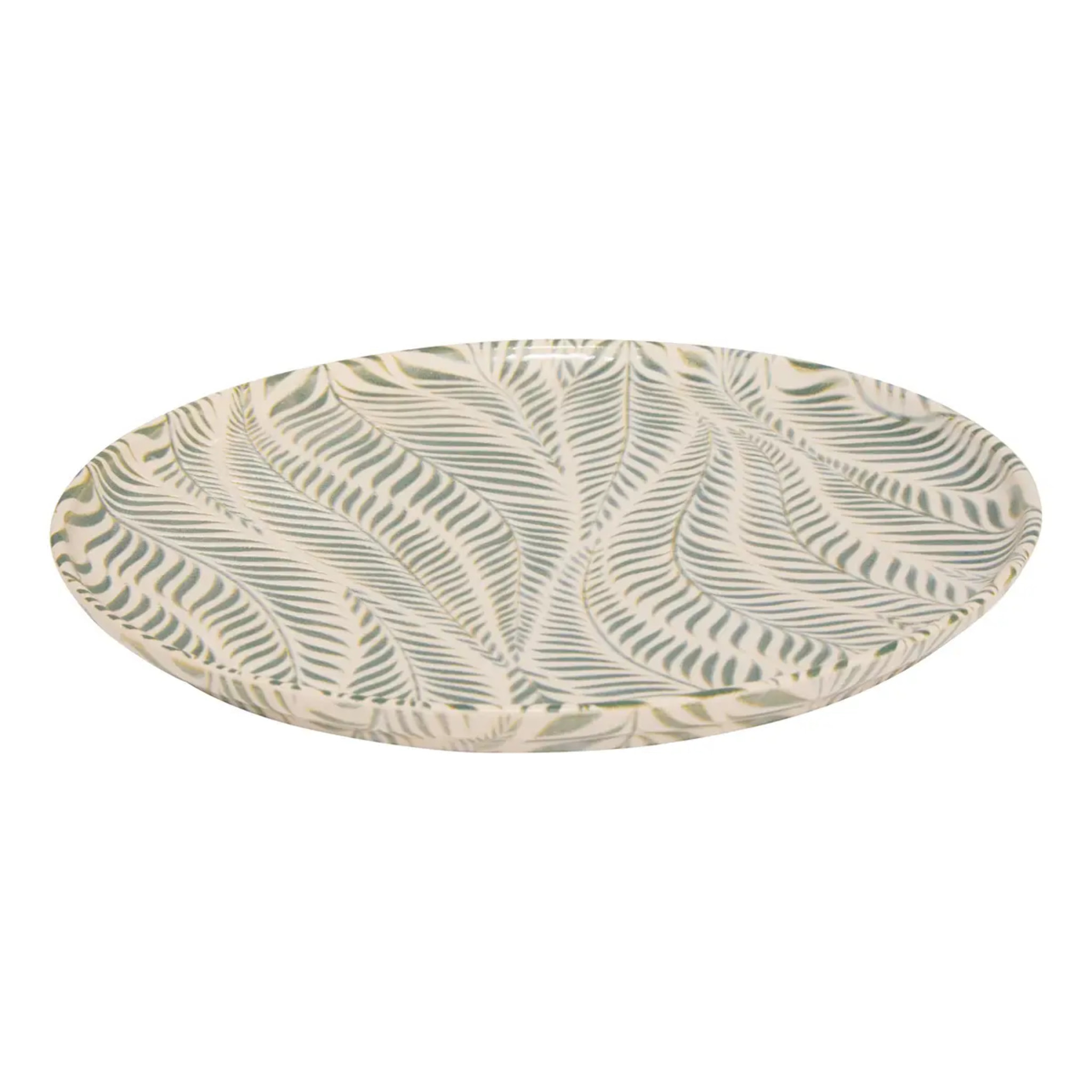Assiette plate Gina D28cm vert