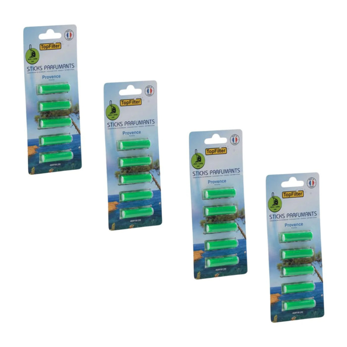 Ensemble de 4 x 5 Sticks parfumants senteur Provence
