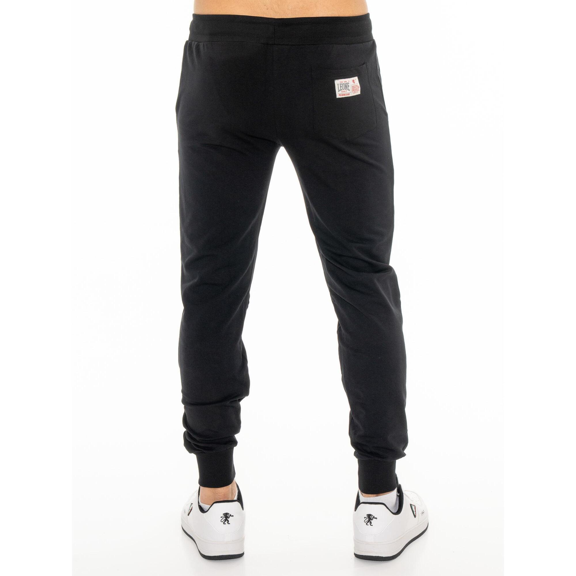 Pantaloni sportivi da uomo con logo grande Leone Basic