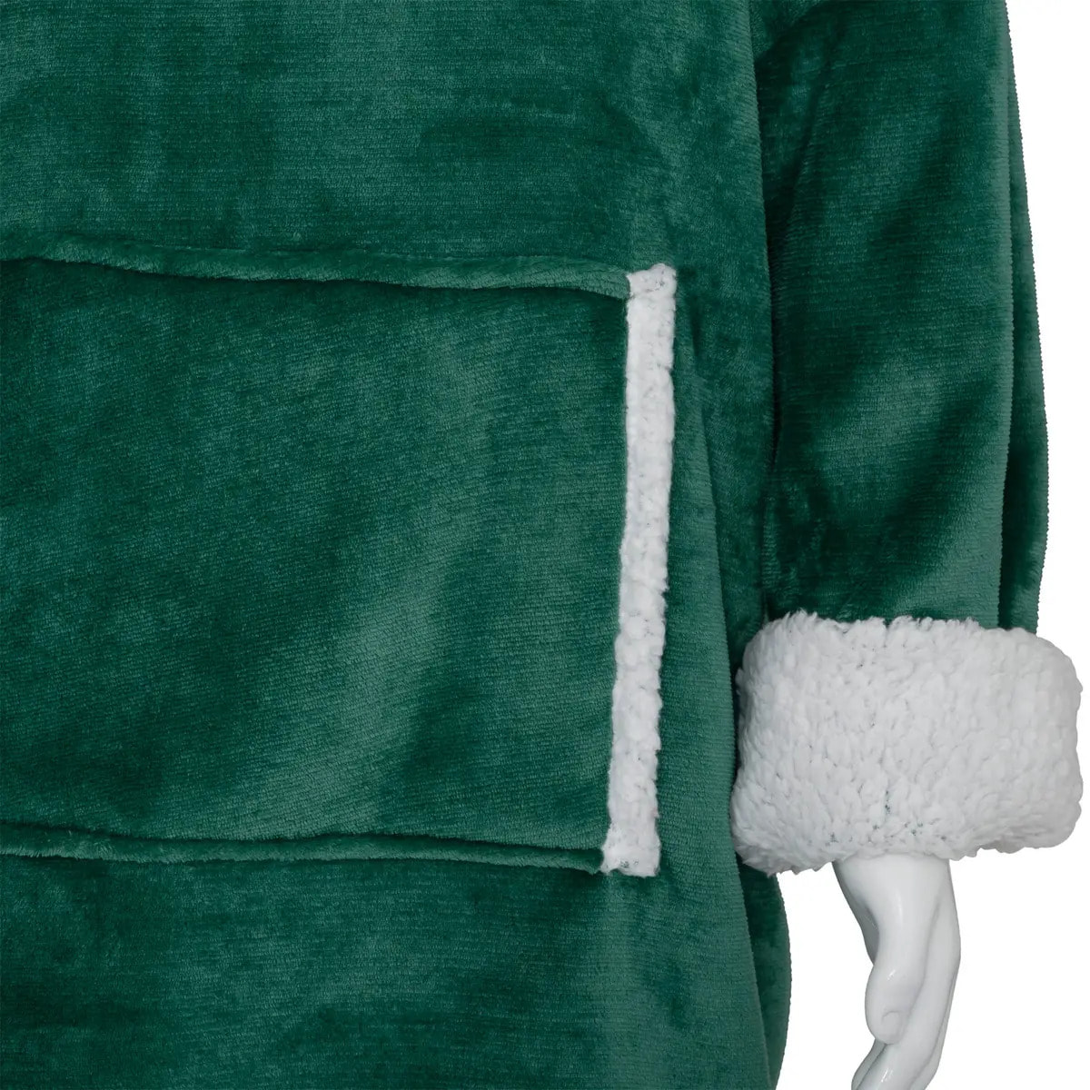 Plaid manche vert L-XL