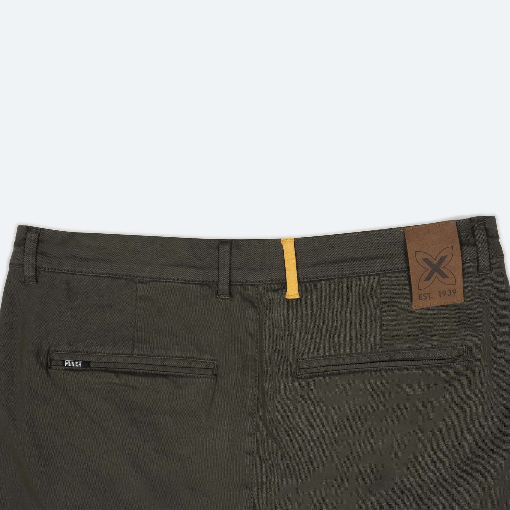 Pantalón chino Loop MUNICH lifesyle hombre de algodón-spandex khaki