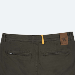 Pantalón chino Loop MUNICH lifesyle hombre de algodón-spandex khaki