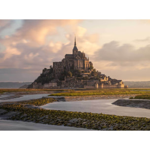 Papier peint le mont saint michel Intissé