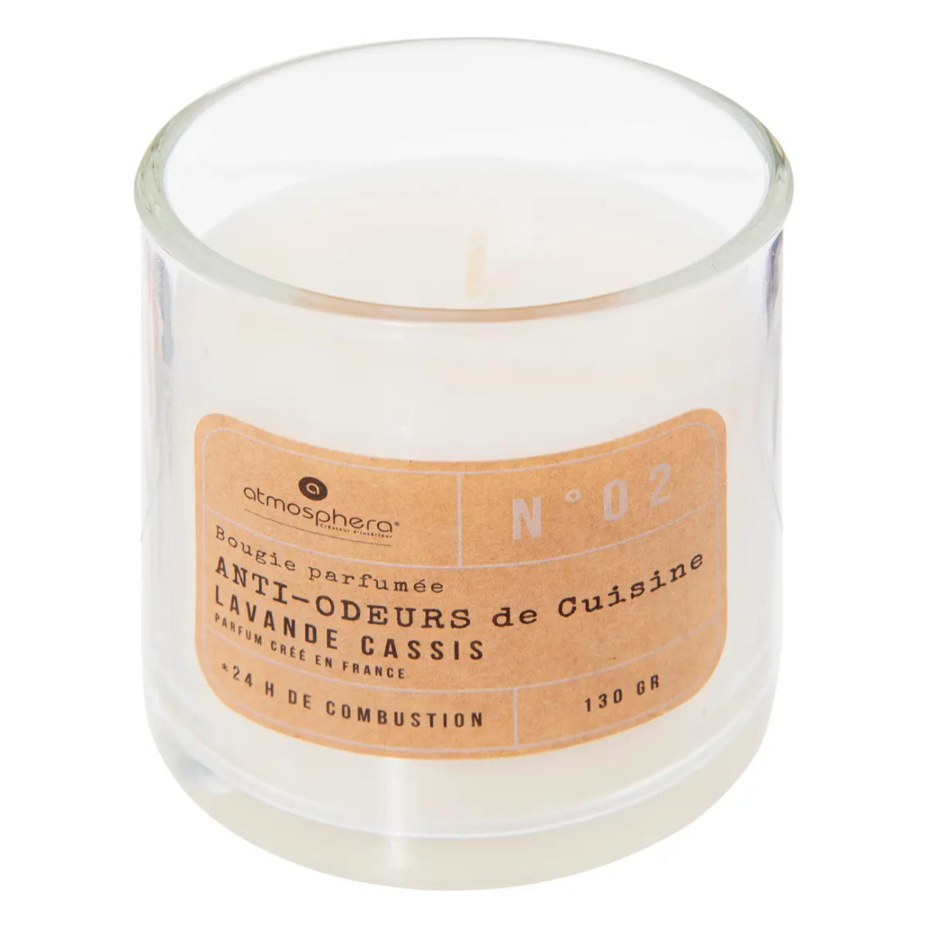 Bougie parfumée anti odeur cuisine 130g